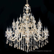 mode design italien style européen grand cristal bougie lustre LT-85274